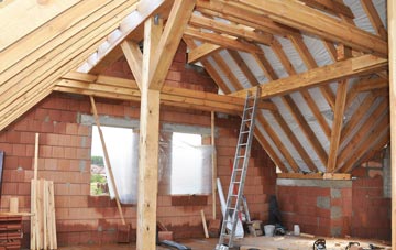 New Leake attic trusses