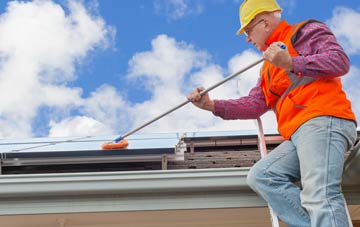 New Leake soft wash roof cleaning