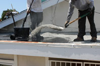 New Leake flat roofing repair